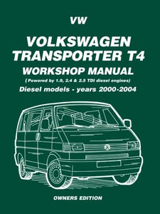 Volkswagen Transporter T4 Workshop Manual Diesel 2000 on 