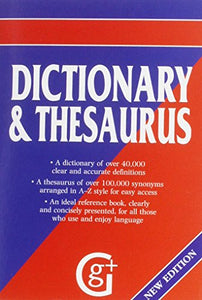 Dictionary and Thesaurus 