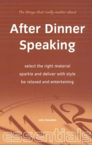 After-dinner Speaking 