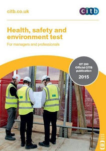 Health, Safety and Environment Test for Managers and Professionals 