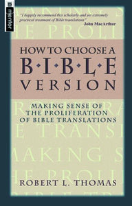 How to Choose a Bible Version 