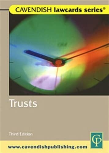 Cavendish: Trusts Law Cards