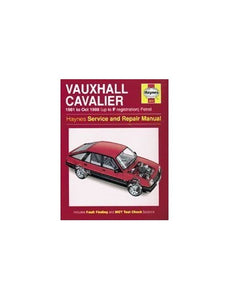 Vauxhall Cavalier 1981-88 Service and Repair Manual 