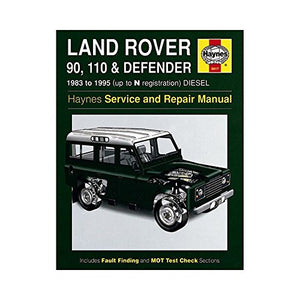 Land Rover 90/110 and Defender Service and Repair Manual 