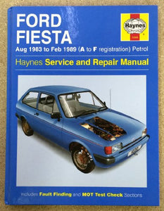 Ford Fiesta (Petrol) 1983-89 Service and Repair Manual 