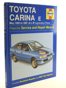 Toyota Carina E Service and Repair Manual 