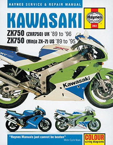 Kawasaki ZXR750 (Ninja ZX-7 and ZXR750) Fours Service and Repair Manual 