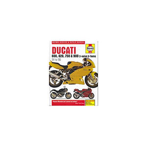 Ducati 600, 750 and 900 2-valve V-twins (91-96) Service and Repair Manual 