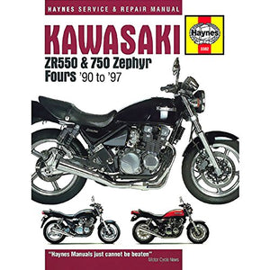 Kawasaki ZR550 and 750 Zephyr Fours (90-97) Service and Repair Manual 