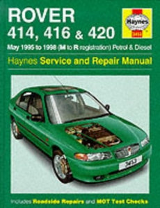 Rover 400 Series (95-98) Service and Repair Manual 