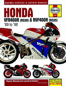 Honda VFR400 and RVF400 V-fours, 1989-97 