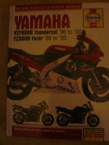 Yamaha YZF600R Thundercat and FZS600 Fazer (1996-99) Service and Repair Manual 