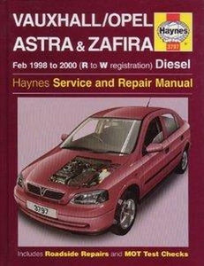 Vauxhall/Opel Astra and Zafira (Diesel) Service and Repair Manual 