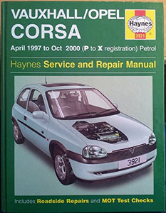 Vauxhall/Opel Corsa Service and Repair Manual 