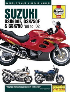 Suzuki GSX600/750F and GSX750 Service and Repair Manual 