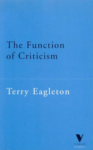 The Function of Criticism 