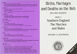 Births, Marriages and Deaths on the Web 