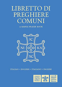 Libretto di Preghiere Comuni - Italian Simple Prayer Book 