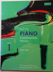 Selected Piano Examination Pieces 2003-2004 