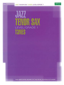 Jazz Tenor Sax Level/Grade 1 Tunes, Part & Score & CD 