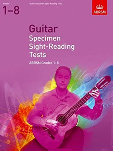 Guitar Specimen Sight-Reading Tests, Grades 1-8 