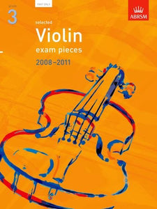 Selected Violin Exam Pieces 2008-2011, Grade 3 Part 