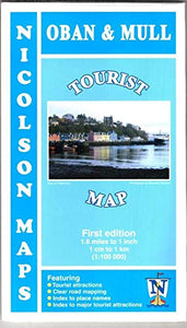 Oban and Mull Tourist Map 