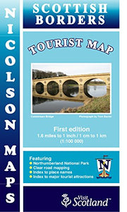 Nicolson Tourist Map Scottish Borders 