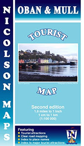 Oban & Mull Tourist Map 