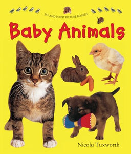 Say and Point Picture Boards: Baby Animals 