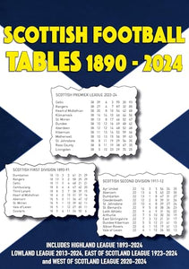 Scottish Football League Tables 1890-2024 