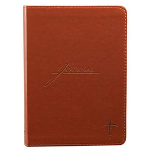 Brown W/Cross Journal 