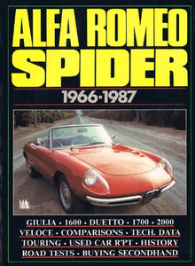 Alfa Romeo Spider, 1966-87 