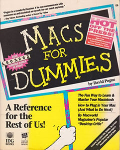 Macs For Dummies 