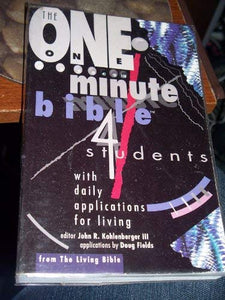 One Minute Bible for Students 