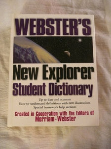 Webster's New Explorer Student Dictionary 