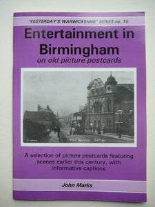 Entertainment in Birmingham on Old Picture Postcards 