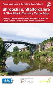 Shropshire, Staffordshire & The Black Country Cycle Map 