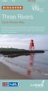 Three Rivers - Sustrans Cycle Routes Map 