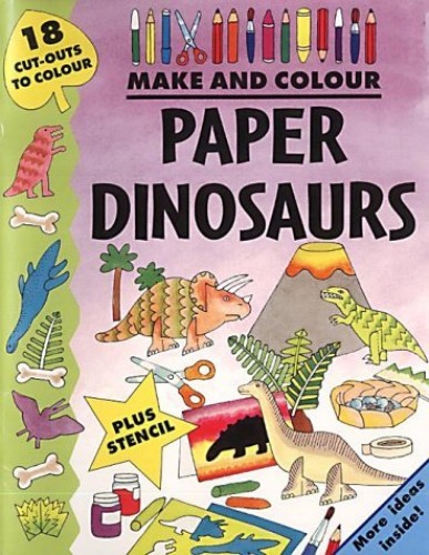 Make & Colour Paper Dinosaurs