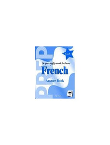 So You Really Want to Learn French Book 1 Answer Book 