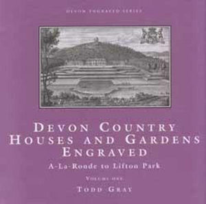 Devon Country Houses and Gardens Engraved 