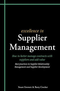 Excellence in Supplier Management 