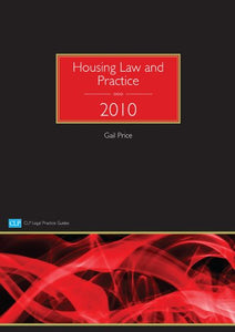 Housing Law and Practice 