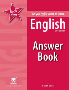 So you really want to learn English Book 1 Answer Book 