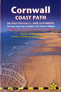 Cornwall Coast Path Trailblazer British Walking Guide to South West Coast Path 