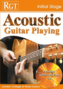 London College of Music Acoustic Guitar Initial Stage (with CD) 