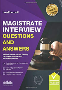 Magistrate Interview Questions 