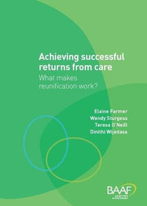 Achieving Successful Returns from Care? 