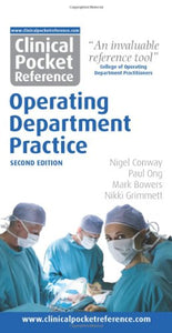 Clinical Pocket Reference Operating Department Practice 